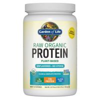 Garden of Life，原生态有机蛋白，有机植物配方，無味，19.75oz (560g).